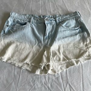 Old Navy Whitewashed Jean shorts